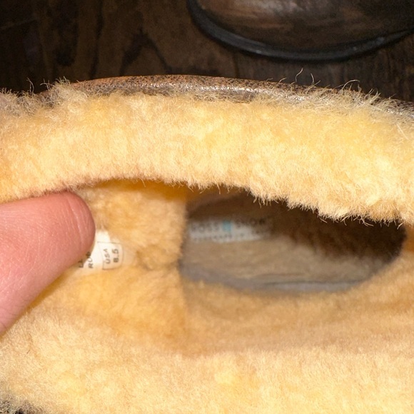 Ross & Snow Emilina Weatherproof Shearling lined Bomber Moto Boot Brown - Picture 13 of 13